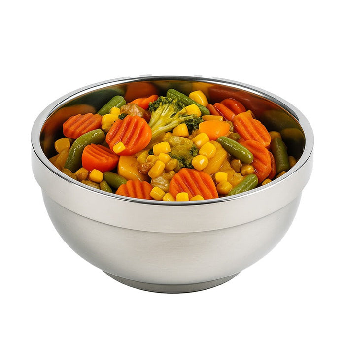 20pcs - Bol rond en inox "Noxbox" - 500 ml - Ø 14 cm - H 7 cm