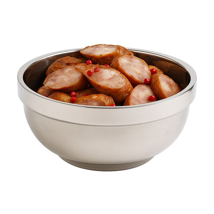 20pcs - Bol rond en inox "Noxbox" - 600 ml - Ø 15 cm - H 7,4 cm