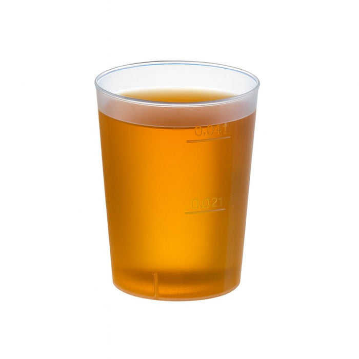 50pcs - Verre PP réutilisable "Optimal" - 50 ml - Ø 4 cm - H 5 cm