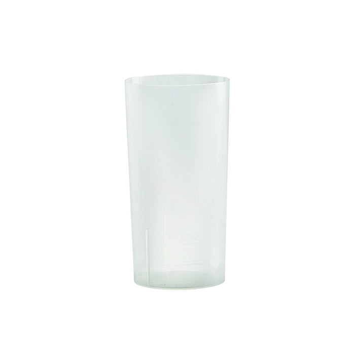 10pcs - Verre PP réutilisable "Optimal" longdrink - 215 ml - Ø 5,7 cm - H 10,8 cm