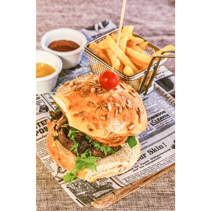 6pcs - Panier à friteuse métal - 12,5 cm x 10 cm x 8,3 cm