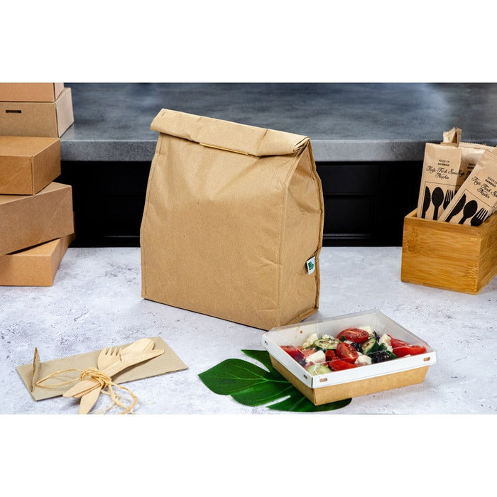 24pcs - Sac isotherme repas avec fermeture velcro - 24,5 cm x 12 cm x 35 cm
