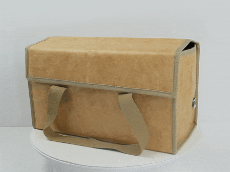 12pcs - 35,5x18x19cm - Sac isotherme repas avec poignées