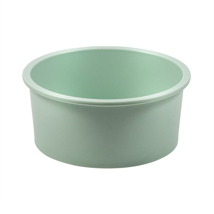 6pcs - Bol rond en plastique RPET réemployable vert d'eau "Phoenix" - 470 ml - Ø 12,6 cm - H 5,5 cm