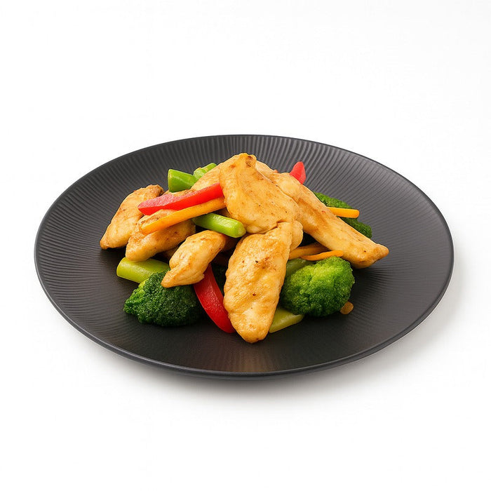 8pcs - Assiette ronde noire réemployable "Black Phoenix" - Ø 33 cm