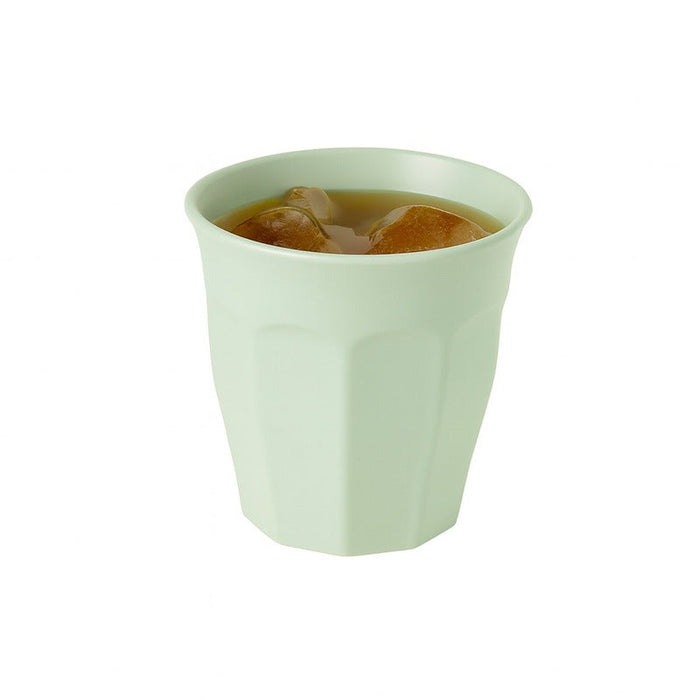 8pcs - Verre plastique RPET réemployable vert d'eau "Phoenix" - 200 ml - Ø 8,9 cm - H 8,9 cm