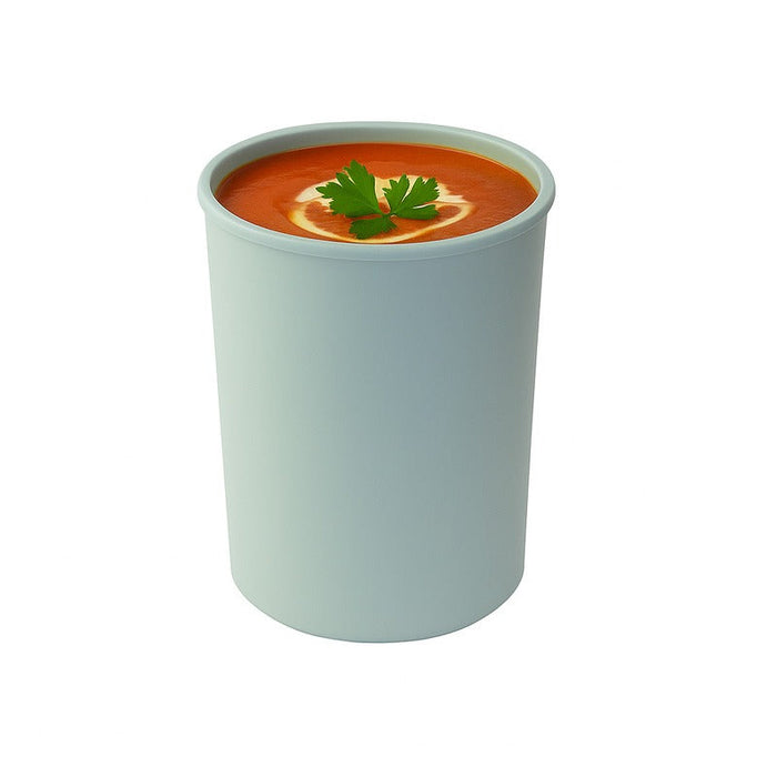 24pcs - Pot à soupe "Phoenix" vert d'eau réemployable - 800 ml - Ø 10,5 cm - H 13 cm
