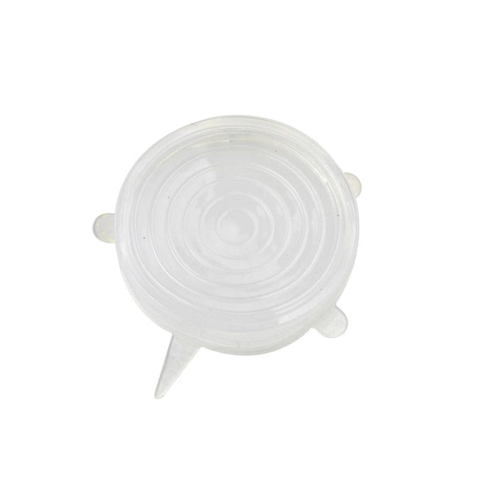 40pcs - Couvercle silicone translucide - Ø 13 cm
