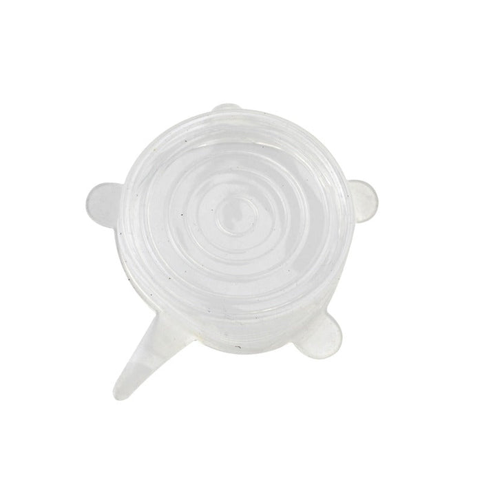 50pcs - Couvercle silicone translucide - Ø 8,4 cm