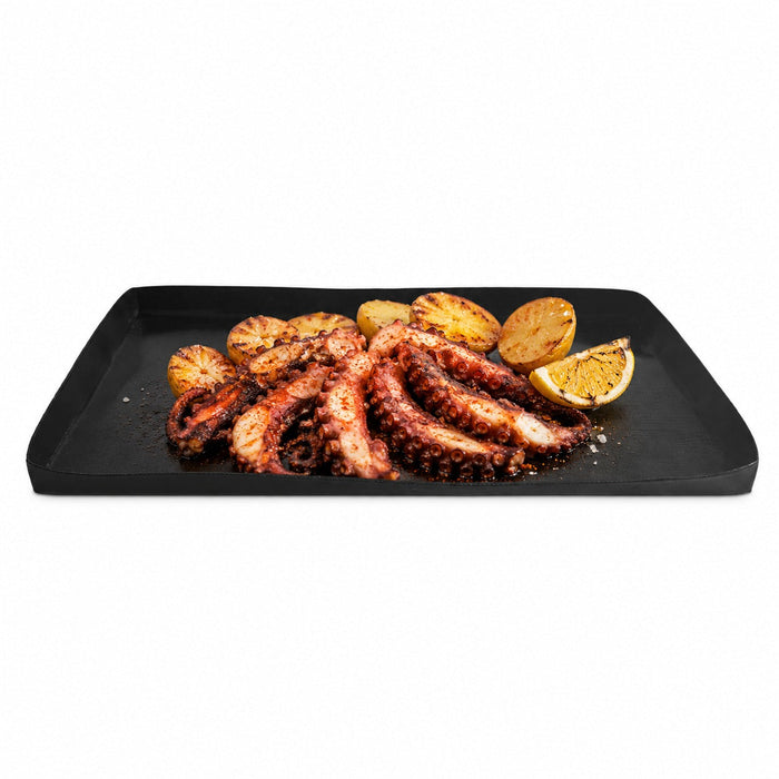 2pcs - Panier BBQ solide avec bordure - 27,9 cm x 14 cm x 1,3 cm