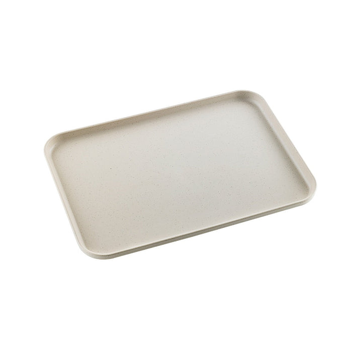 30pcs - 31x22,6x1,6cm - Plateau réutilisable en composite beige "Huskly"