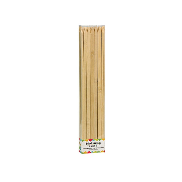 50pcs - 0,9x35cm - Pique bambou plat BBQ