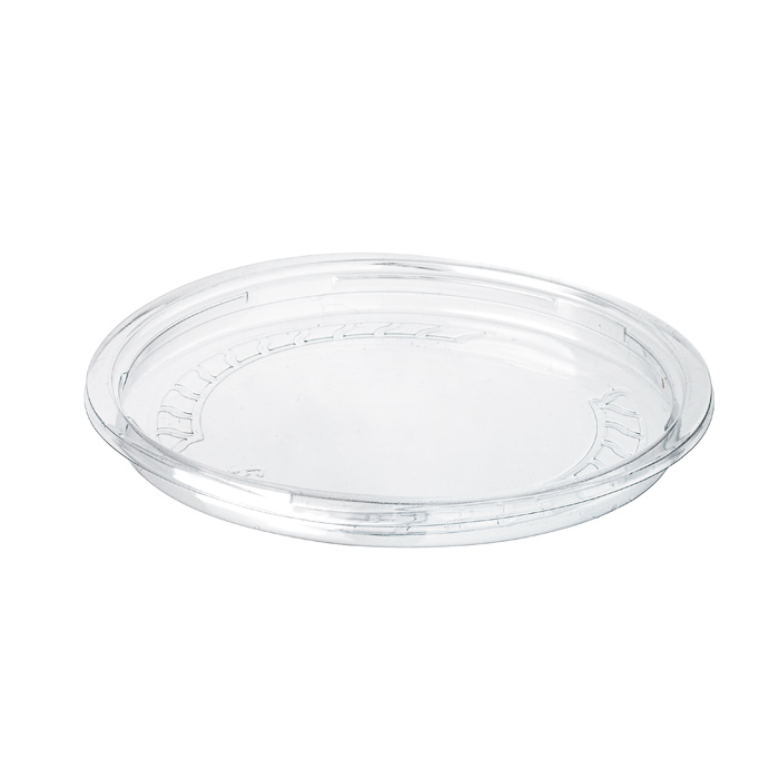 50pcs - Couvercle PET transparent rentrant - Ø 11,7 cm