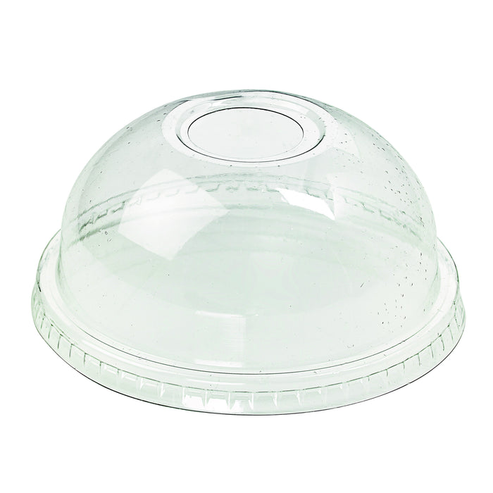 100pcs - Ø9,6cm H4cm - Couvercle PET transparent dôme avec trou - Compatible avec 210GKP551, 210GKP651, 210GKTP390, 210POC270N