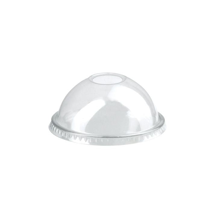 100pcs - Ø9,6cm H4cm - Couvercle PET transparent dôme avec trou - Compatible avec 210GKP551, 210GKP651, 210GKTP390, 210POC270N