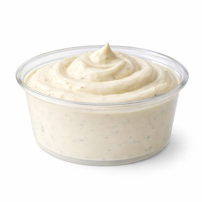 100pcs - Pot à sauce rond en plastique PLA transparent - 100 ml - Ø 7,6 cm - H 3,2 cm
