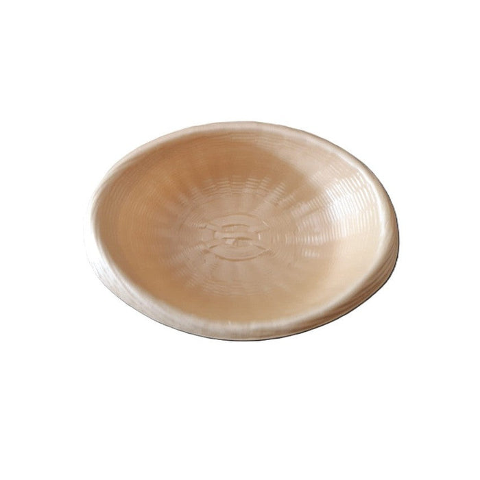 1000pcs - Panier plastique tressé beige - 17 cm x 12,5 cm x 5 cm