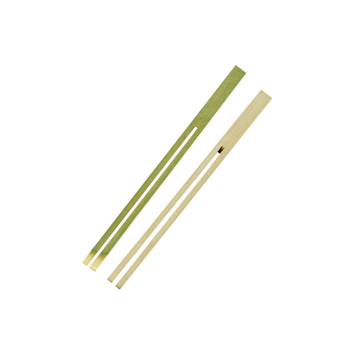 100pcs - Pique double bambou « Langaku Kushi » - 14 cm